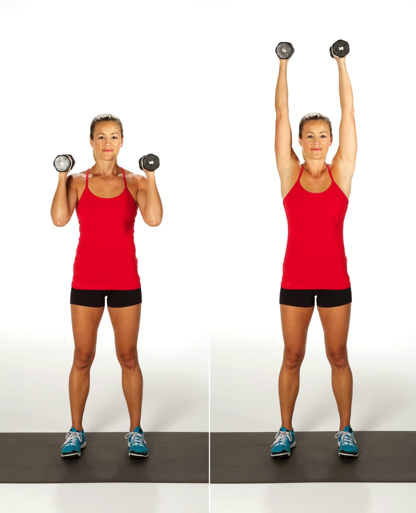 Dumbbell Arm Exercises: Overhead Shoulder Press