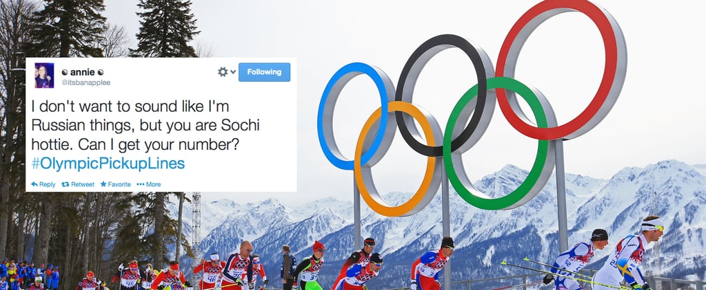 #OlympicPickupLines