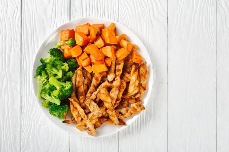 Grilled Chicken With Sweet Potatoes