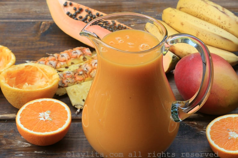 Tropical Fruit Smoothie