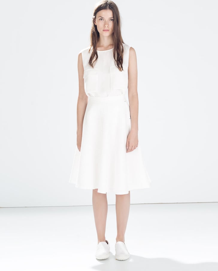 Zara Flared Skirt | Summer Fashion Shopping Guide | August 2014 ...