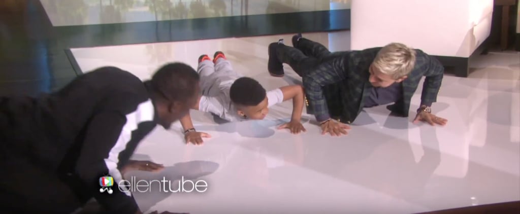 Youngest Personal Trainer on Ellen DeGeneres