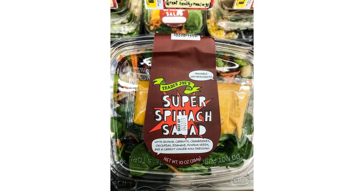 Trader Joe's Super Spinach Salad Best Trader Joe's Salads 2020