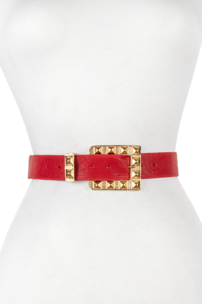 Raina Belts Rai Square Buckle Belt