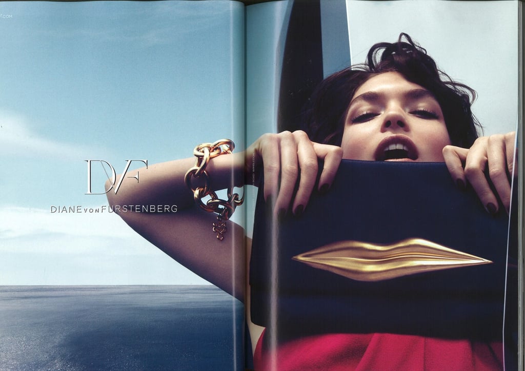 Diane von Furstenberg Fall 2012 Ad Campaign Diane von Furstenberg Fall 2012 Ad Campaign