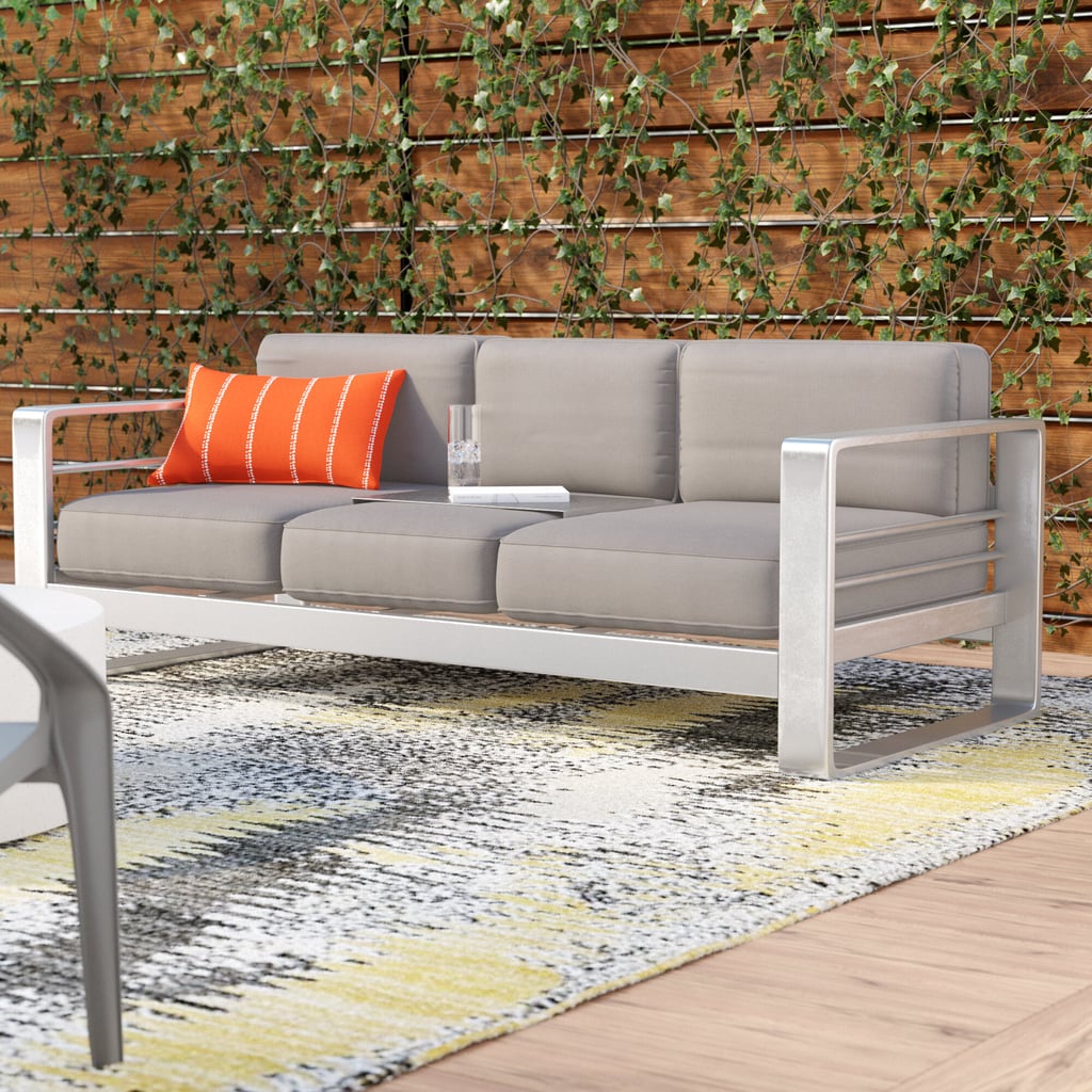 Brayden Studio Royalston Patio Sofa with Cushions