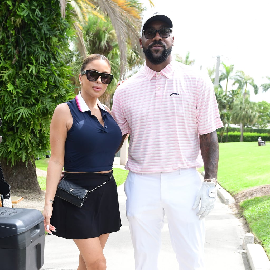 Larsa Pippen and Marcus Jordan Seen Out and About at Miami Golf Tournament
