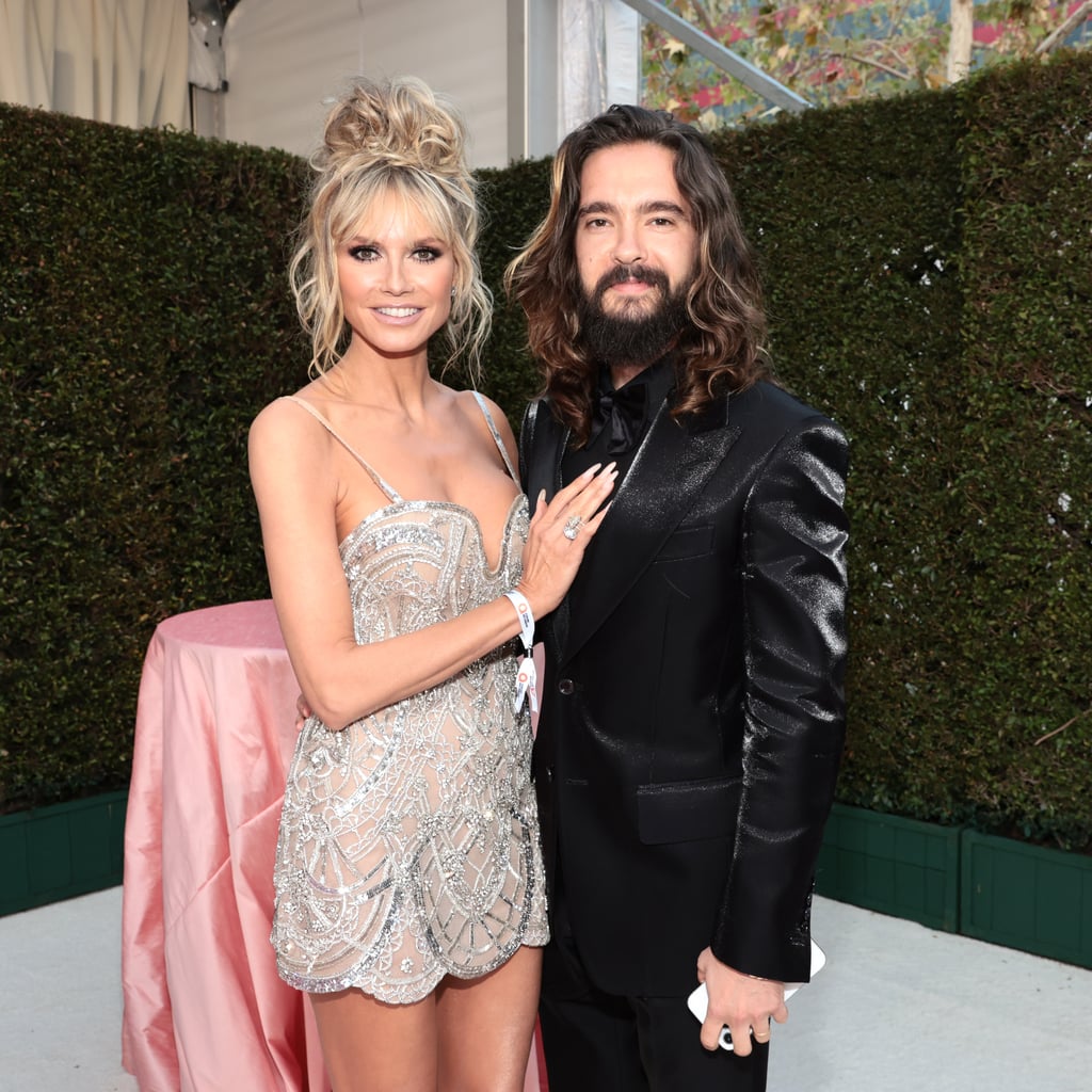 Heidi Klum Wears Hip-Cutout Pants and a Bikini Top For Anniversary Date Night