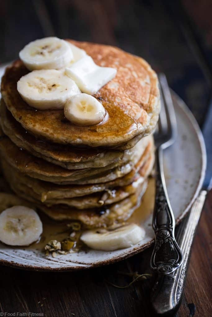 Paleo Banana Pancakes with Coconut Flour