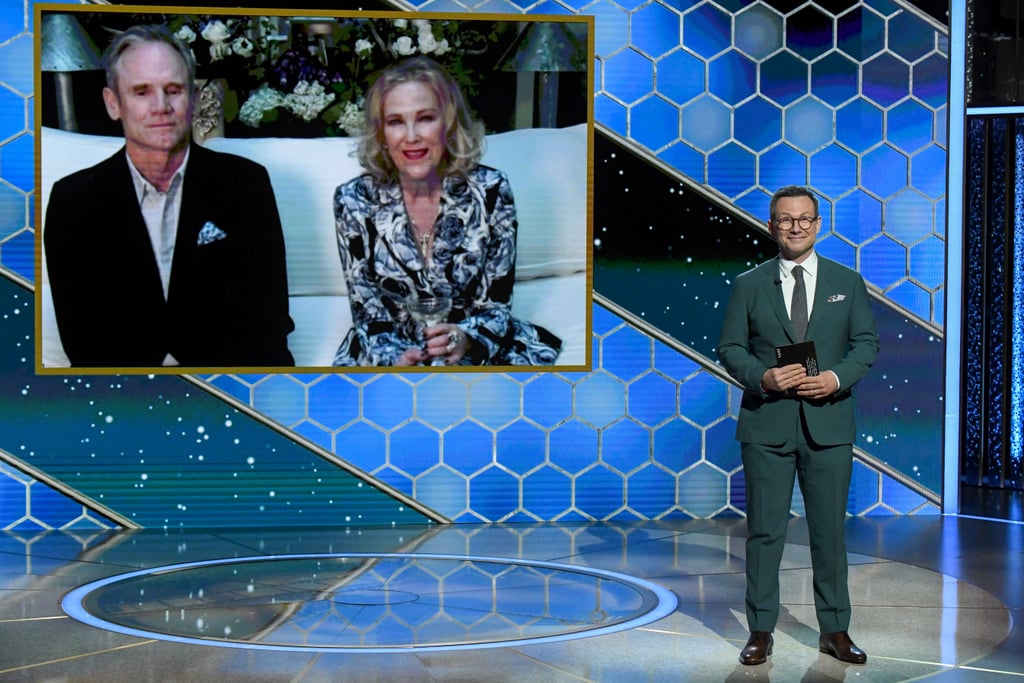 Catherine O'Hara at the 2021 Golden Globes