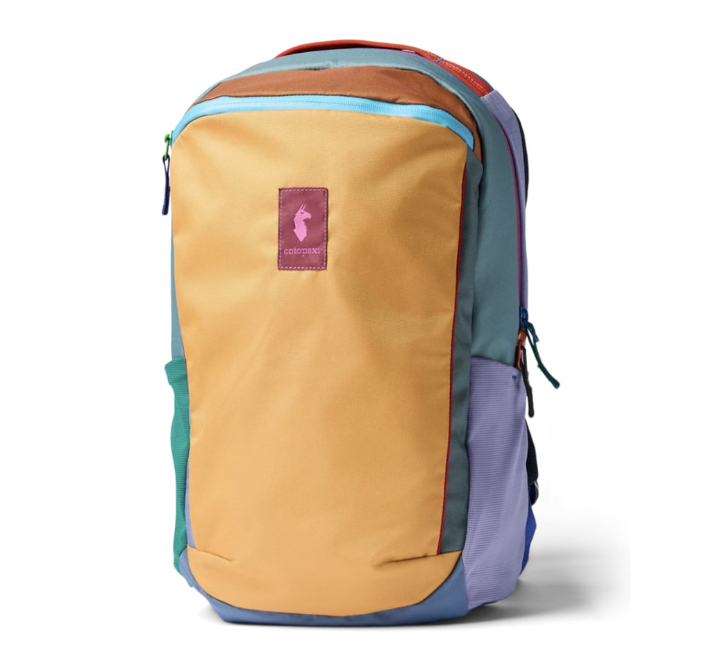 Cotopaxi Del Día Allpa 18L Daypack ($130)
"I'm a big fan of gifts that no one else will have, and Cotopaxi's Del Día collection is hand-designed from leftover deadstock fabric, so each pack is truly unique. It holds a TON which is perfect for fitness, travel, or anything in between. Fun, functional, and totally one-of-a-kind." — Chan Plante, staff writer and PS Fit producer