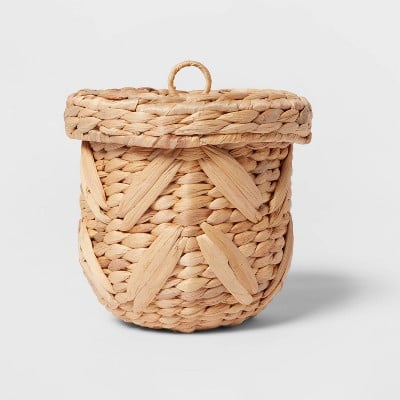 Woven Chevron Canister