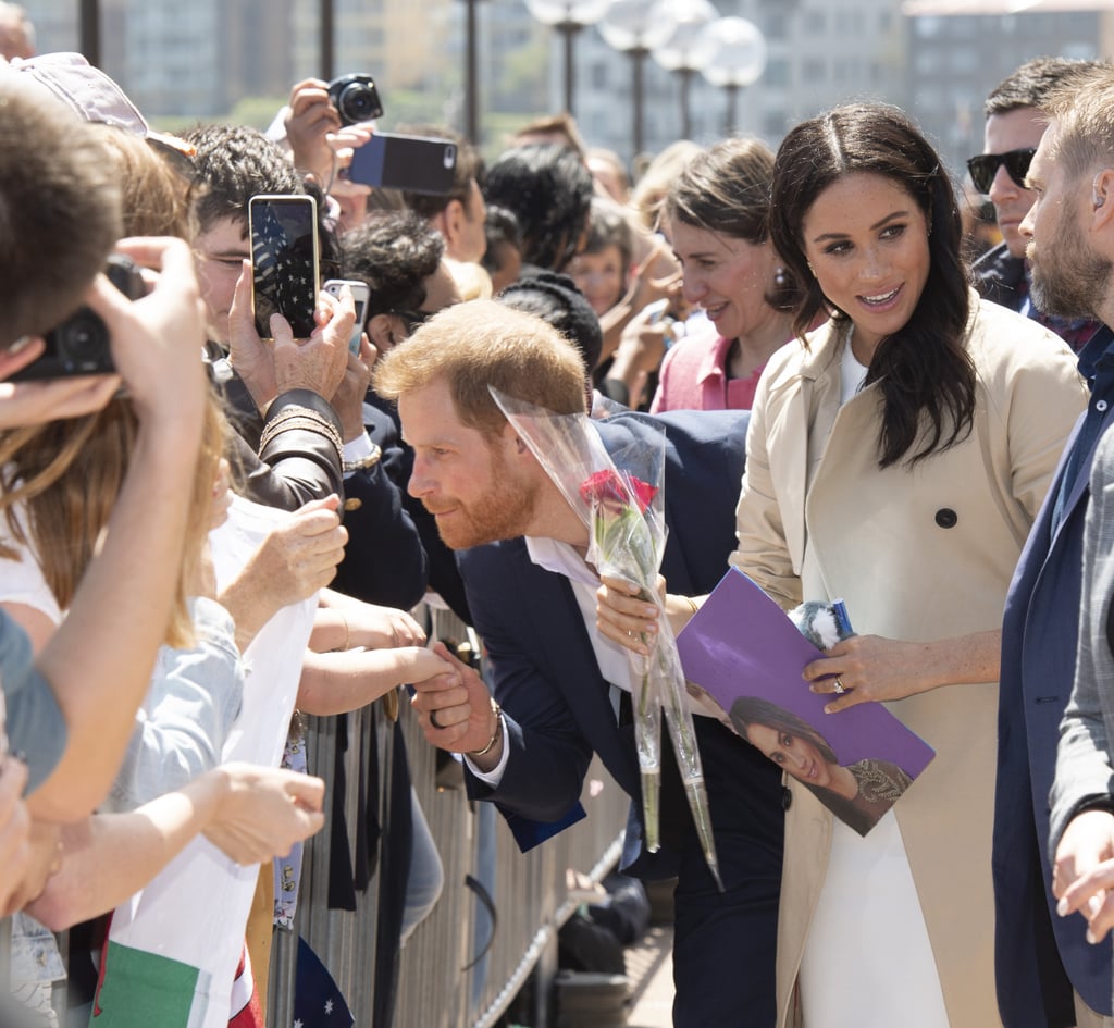 Prince Harry Meghan Markle Break Selfie Protocol in Sydney