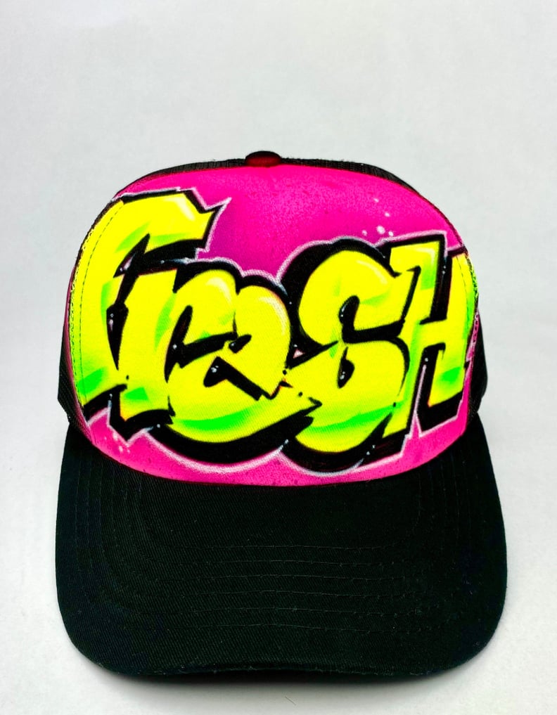 Fresh Prince Airbrushed Trucker Hat