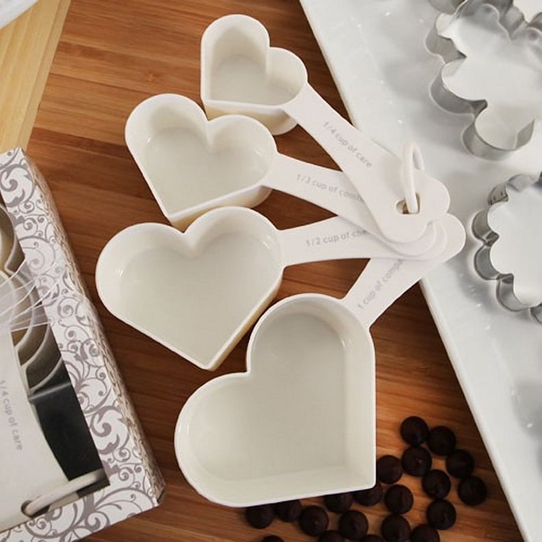 Heart Shaped Measuring Cups Set