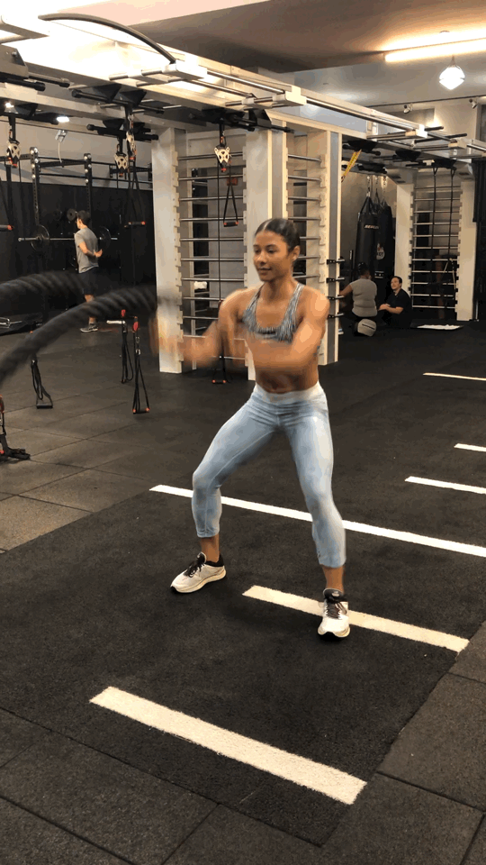 Slams, I'm a Trainer, and This Is the Battle Rope Workout I Do For  Sculpted Arms and Abs