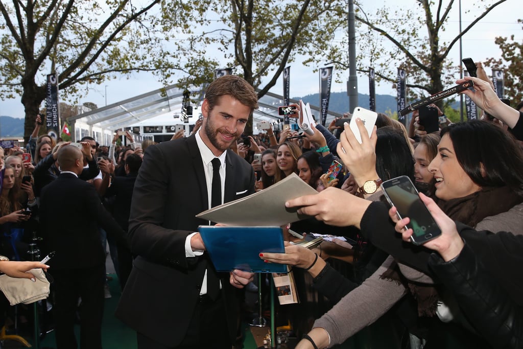 Liam Hemsworth in Zurich September 2015 | Pictures