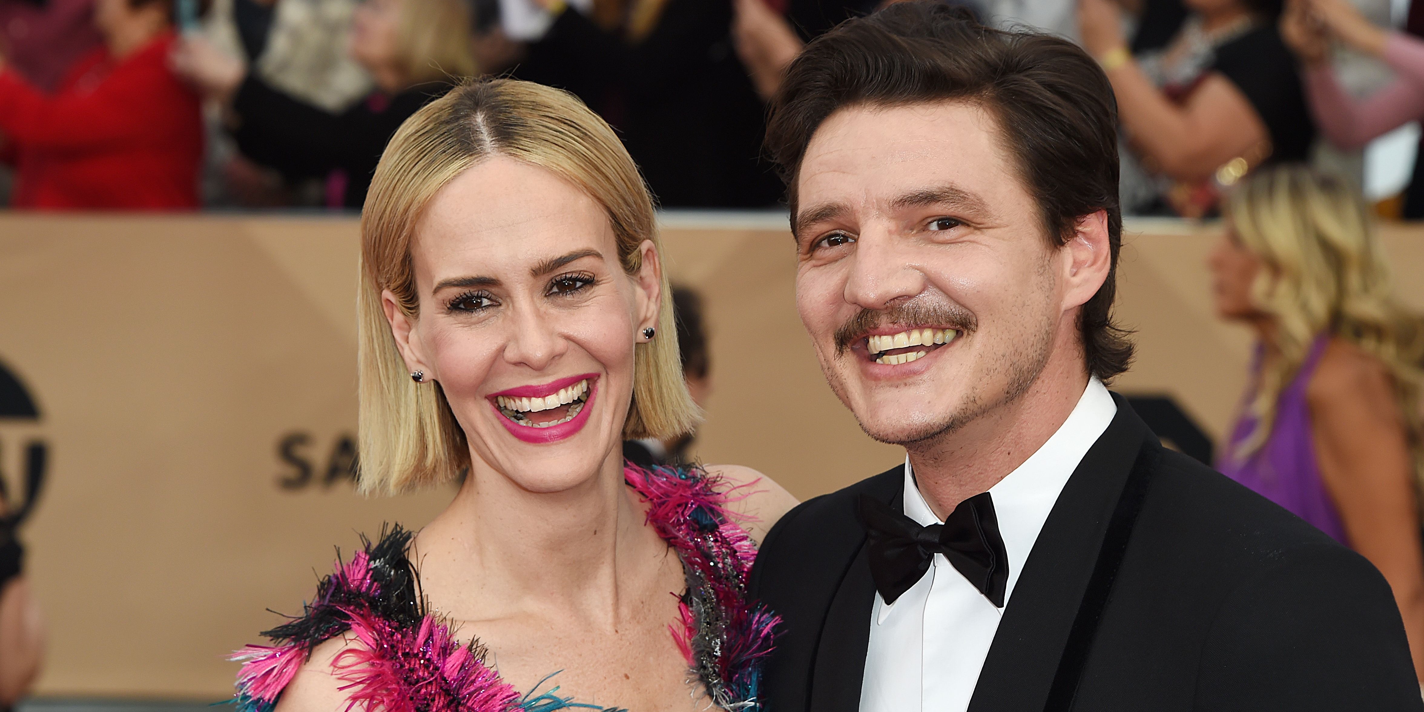 Pedro Pascal and Sarah Paulson's Friendship Timeline | POPSUGAR Celebrity