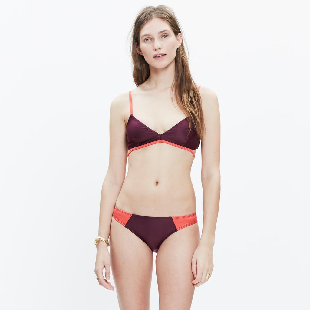 Madewell x Giejo Swimlette Bikini Top ($118) and Low-Rise Bikini Bottom ($99)