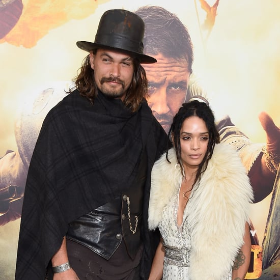 Lisa Bonet and Jason Momoa at the Mad Max Premiere