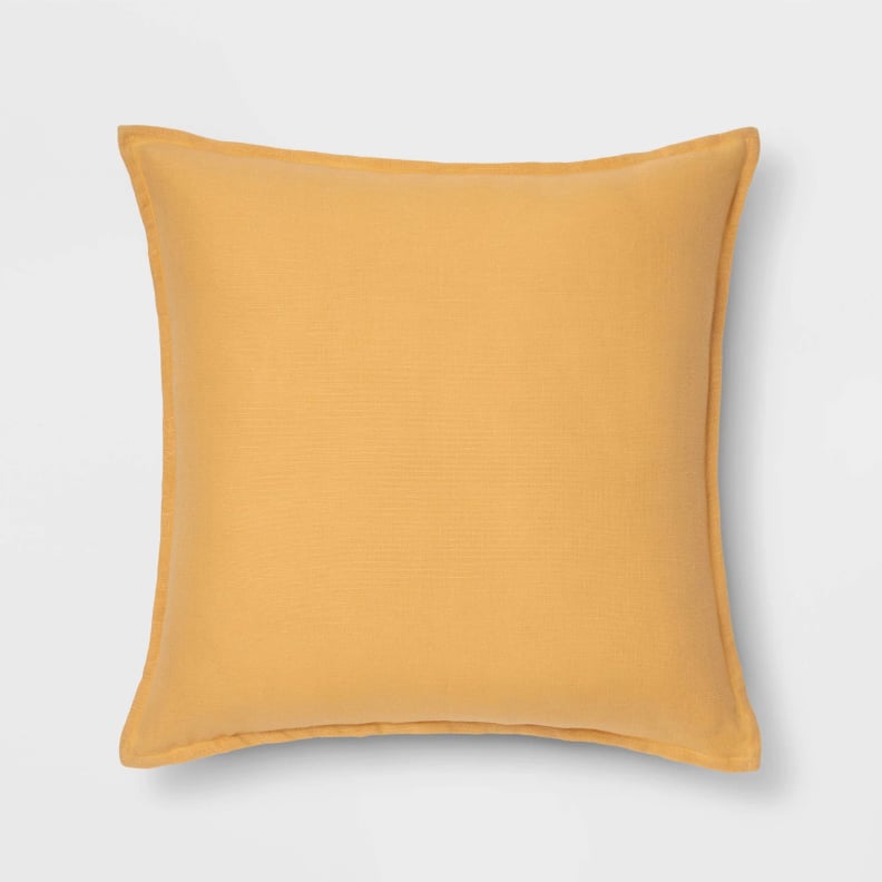 Threshold Oversized Square Reversible Linen Throw Pillow