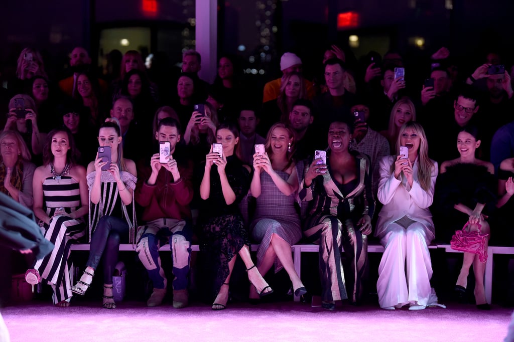 Leslie Jones Hypes Up Coco Rocha at Christian Siriano NYFW