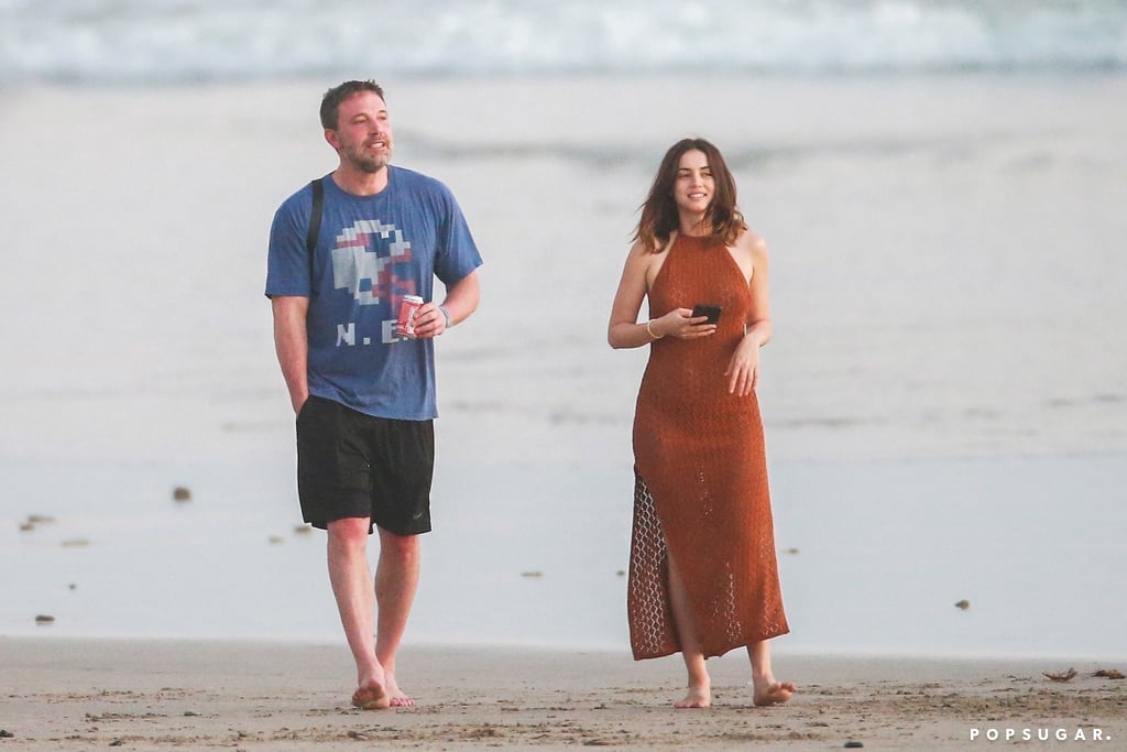 Ben Affleck and Ana de Armas on the Beach in Costa Rica