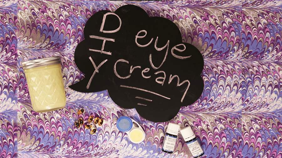 Only Three Ingredients to This DIY, Collagen-Boosting Eye Cream