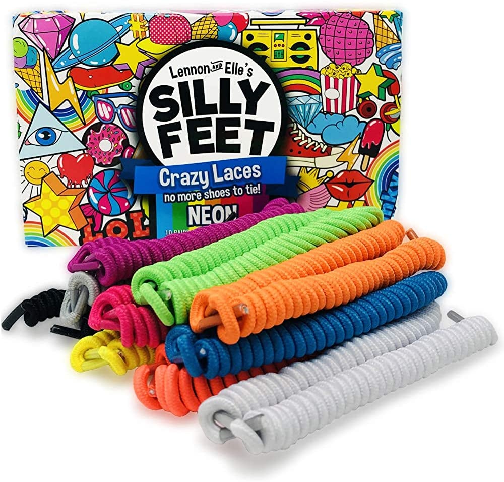 curly shoelaces 90s
