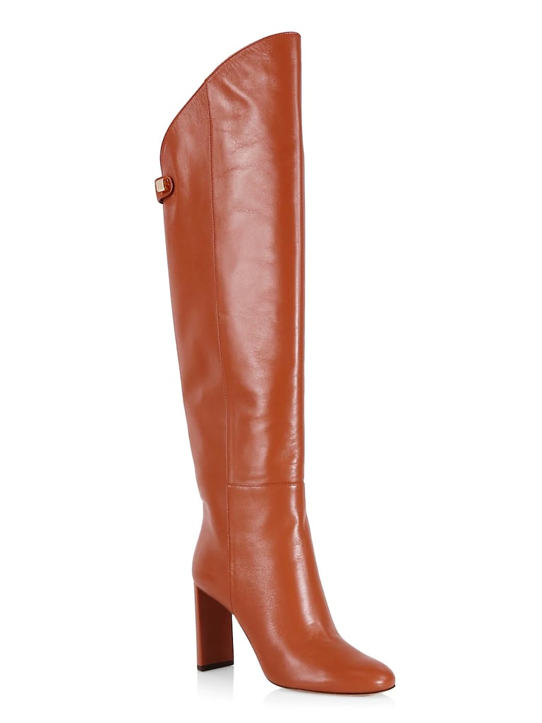 Maison Skorpios Mindy High-Heel Leather Boots