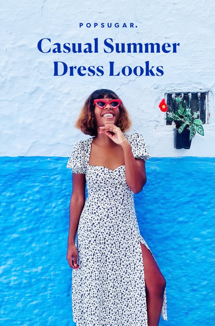 How to Make a Fancy Summer Dress Look More Casual