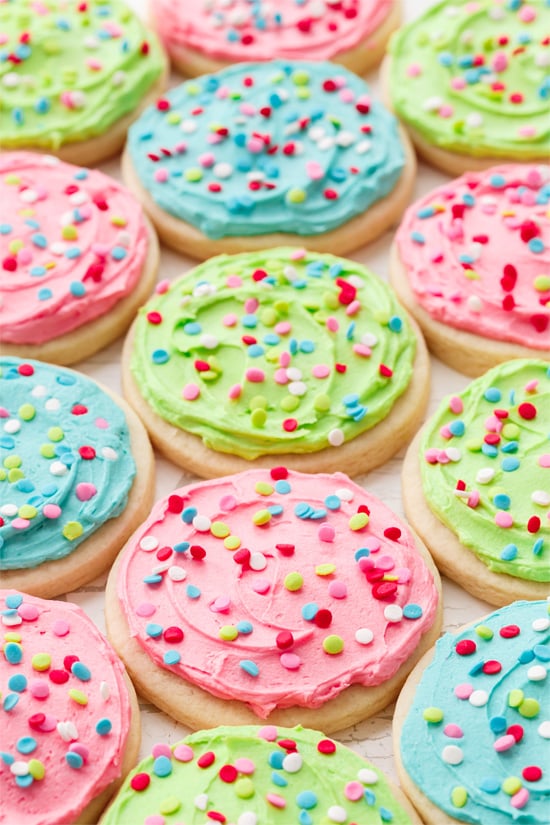 Soft Frosted Sugar Cookies