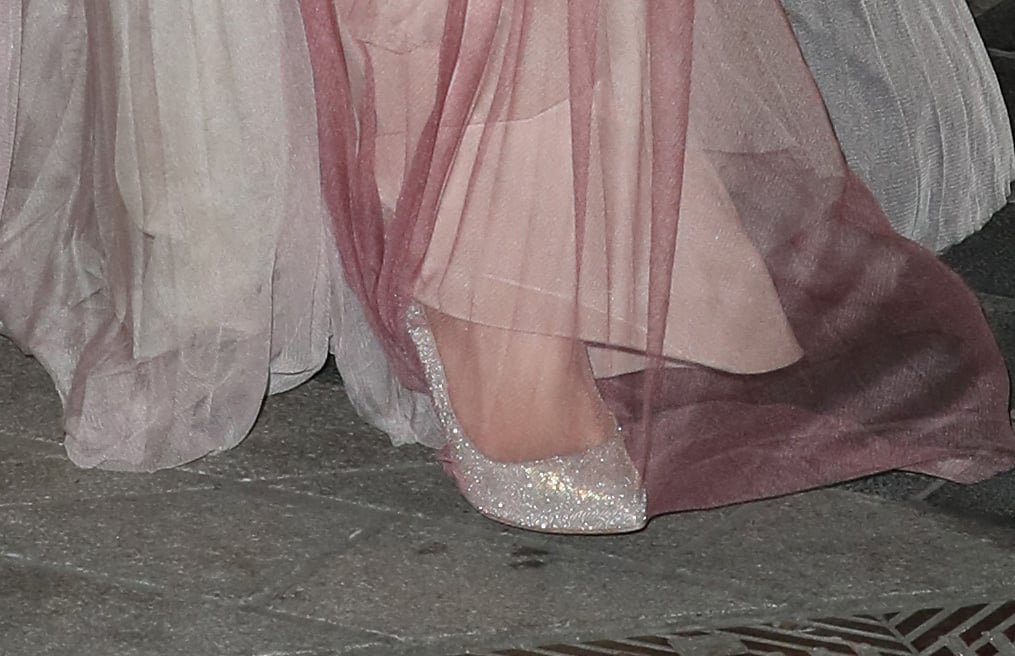 Kate Middleton's Oscar de la Renta Glitter Heels 2019