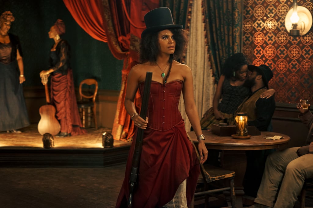 Zazie Beetz Wears Corsets as Mary in The Harder They Fall