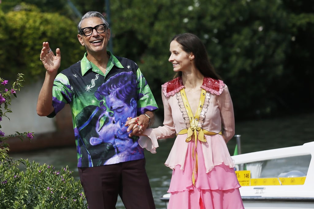 Jeff Goldblum and Emilie Livingston Cutest Pictures