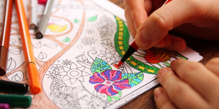 Best Mediative Coloring Books To Buy | POPSUGAR Fitness Middle East