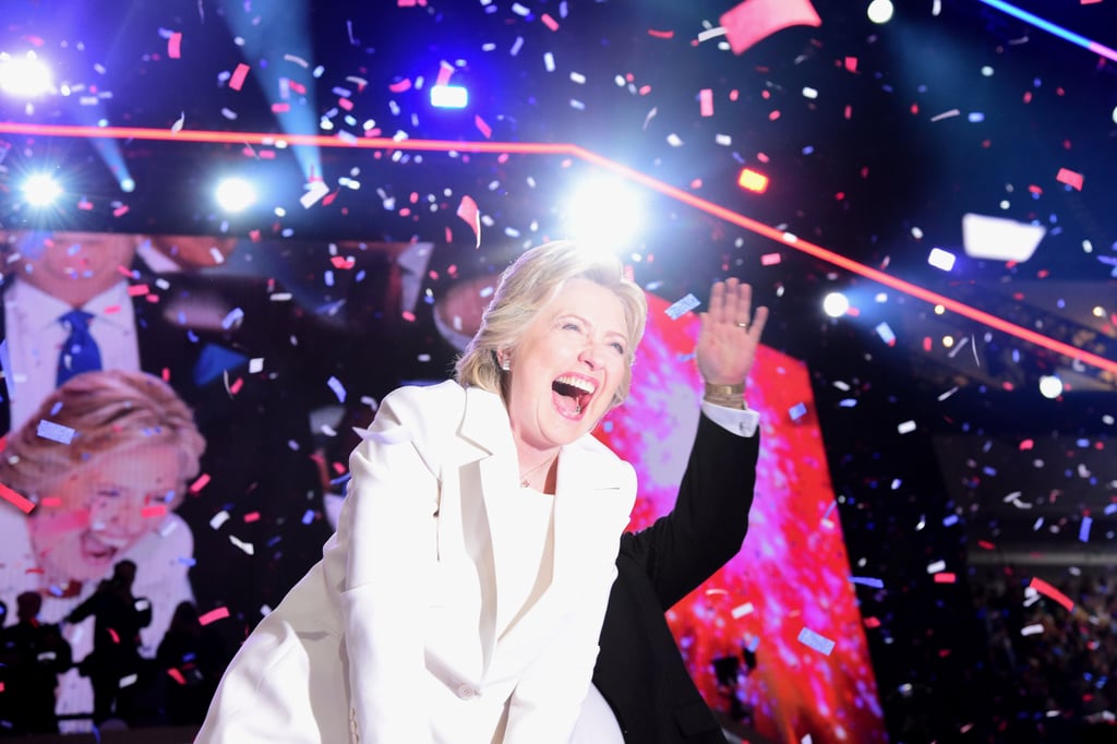 Hillary Clinton's White Suit at DNC 2016