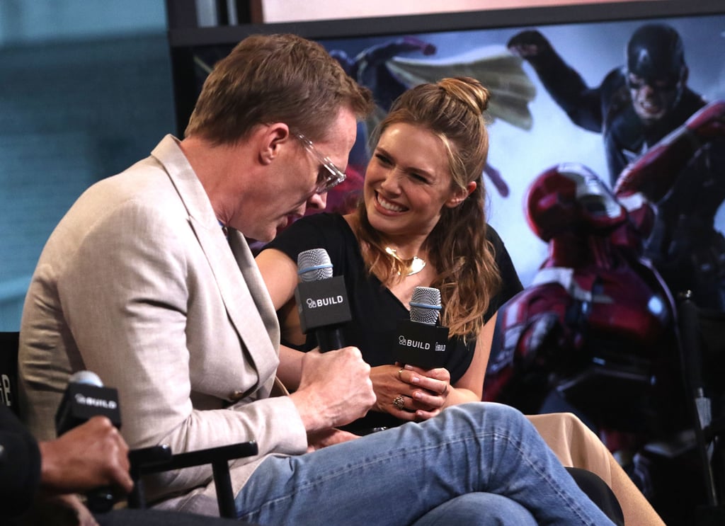 Paul Bettany and Elizabeth Olsen's Friendship in Pictures