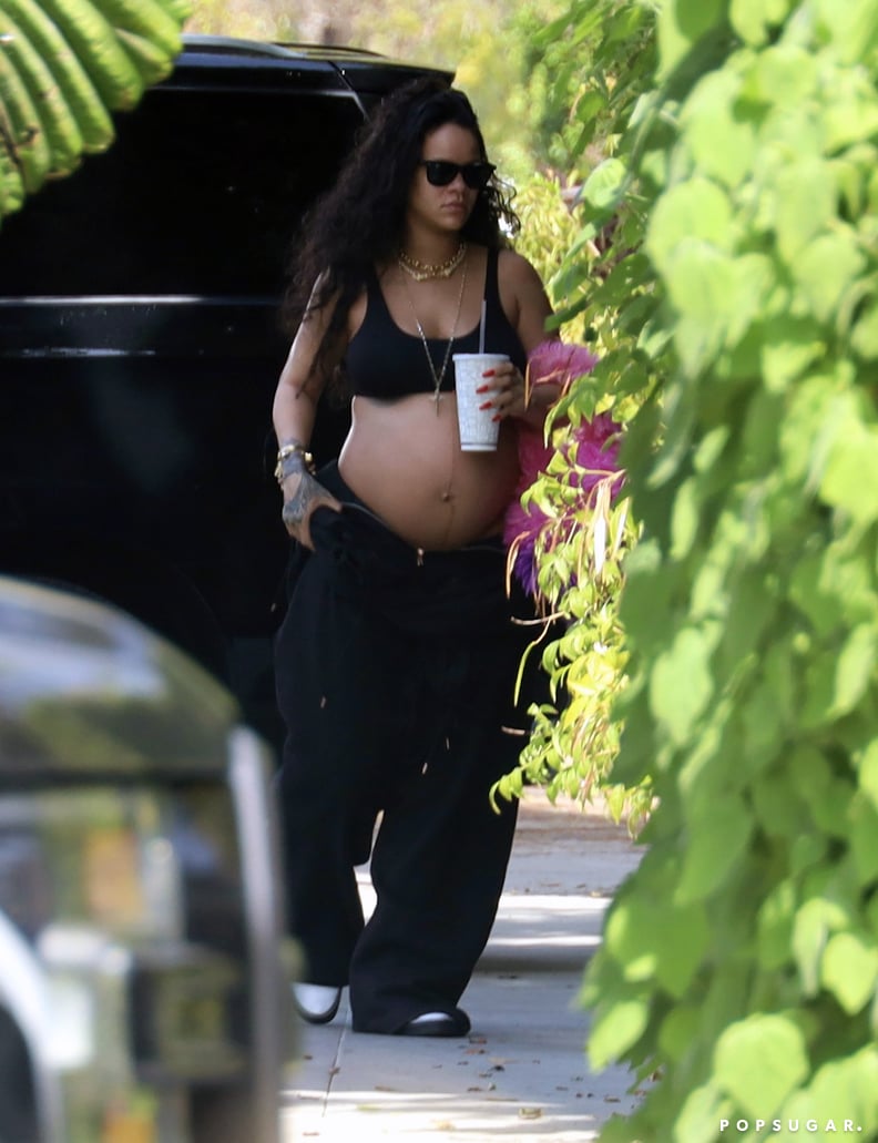 Rihanna Wearing Hatch Maternity Bra, 2022