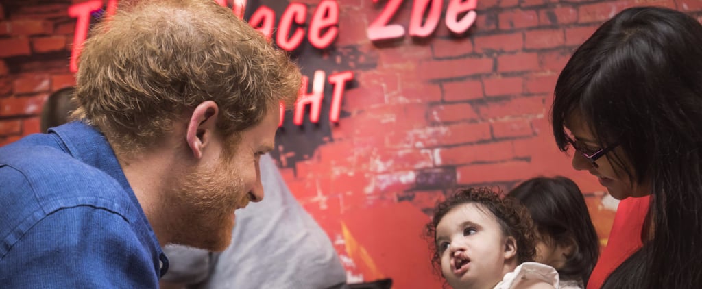 Prince Harry Has a Heartwarming Visit to a Children's Hospital