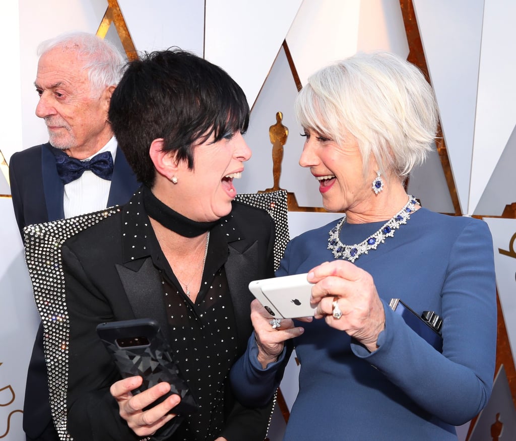 Helen Mirren at the Oscars 2018