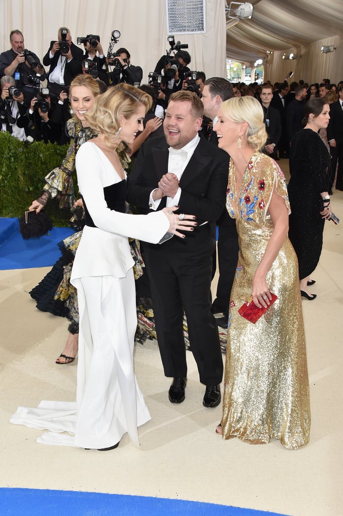 Allison Williams, James Corden, and Julia Carey — 2017