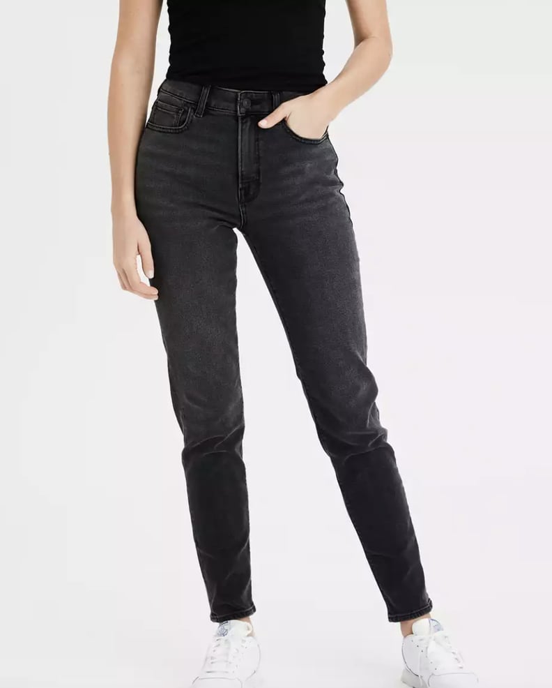 AE Stretch Mom Jeans