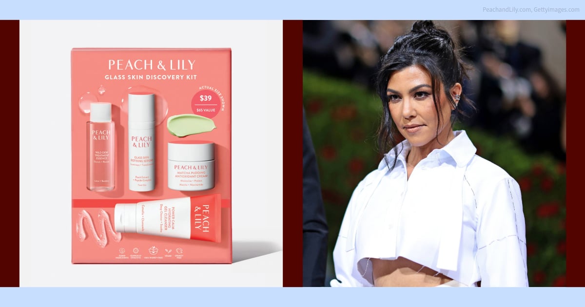 Kourtney Kardashian Barker Loves This K-Beauty Line - Get 40% Off Its Glass Skin Kit