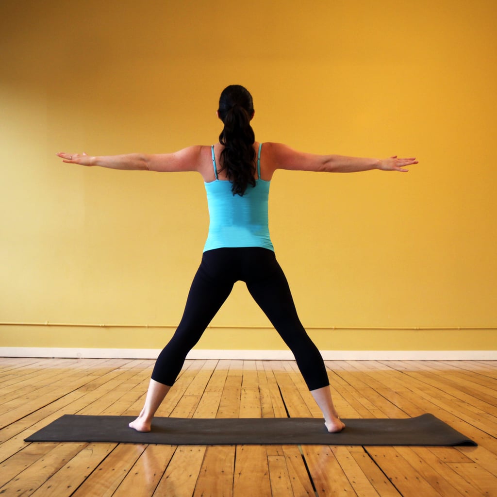 Five-Pointed Star | Yoga Sequence For Thighs | POPSUGAR Fitness Photo 11