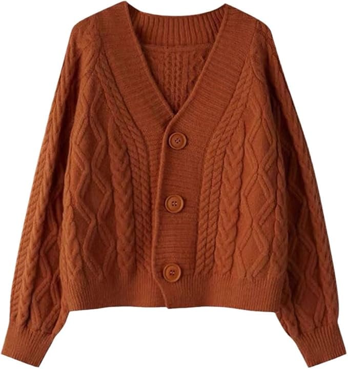 Amazon Button Cardigan Sweater
