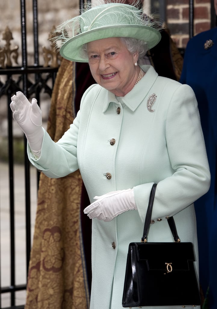 Queen Elizabeth II matched her mint green hat to her ladylike coat for the Diamond Jubilee celebrations in 2012. Queen Elizabeth II matched her mint green hat to her ladylike coat for the Diamond Jubilee celebrations in 2012.