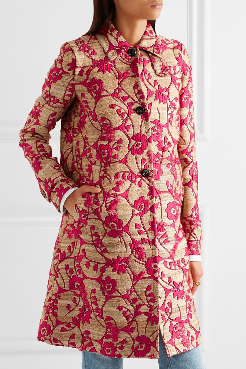 Valentino Jacquard Coat