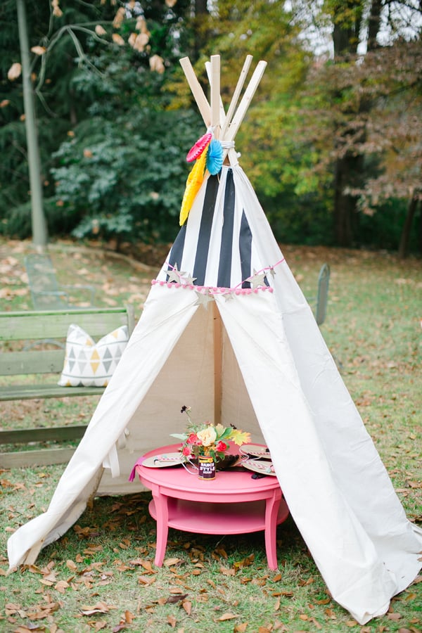 Backyard Tepee