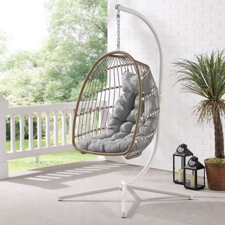 Forest Gate Metal Swing Egg Chair
